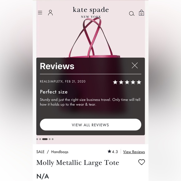 Kate Spade Molly large metallic - Picture 10 of 12
